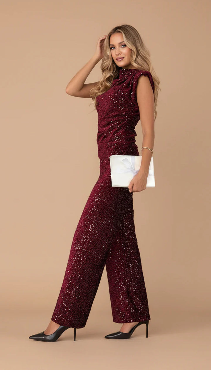 BRIELLE™ | Stunning Glitter Jumpsuit