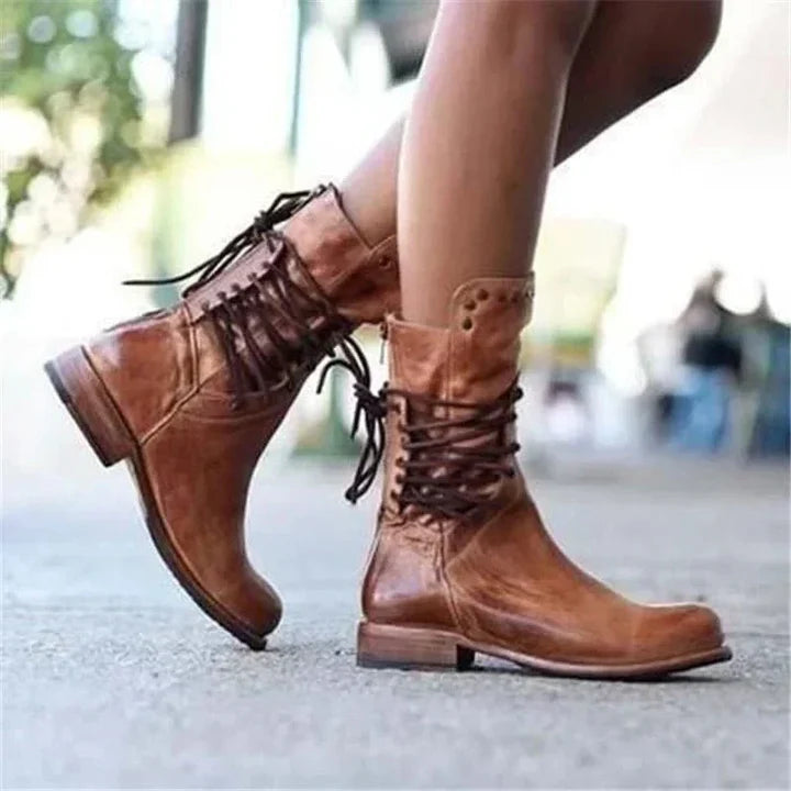 DAKOTA™ |  Leather Ankle Boots