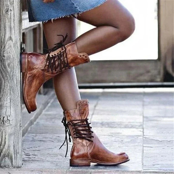 DAKOTA™ |  Leather Ankle Boots