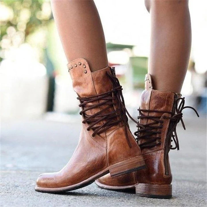 DAKOTA™ |  Leather Ankle Boots