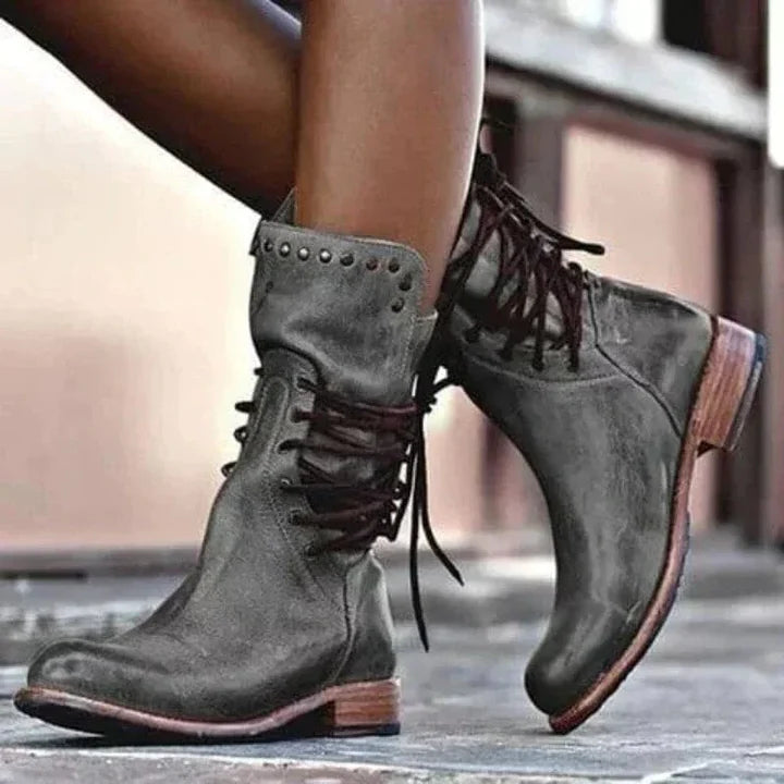DAKOTA™ |  Leather Ankle Boots
