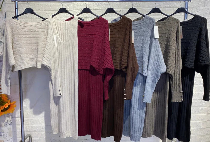 ADDISON™ | Knit Midi Dress