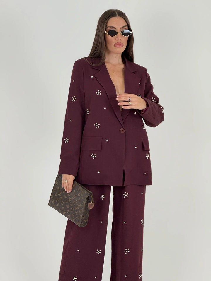 KATIA™ |  Crystal-Embellished Suit