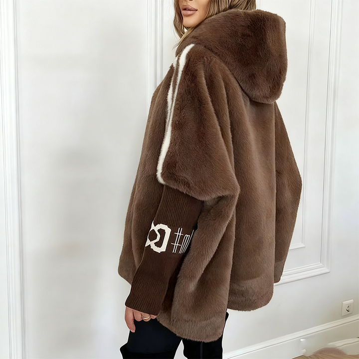 BRIONA™ |  Urban Fur Hoodie