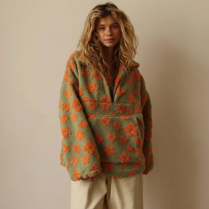 CAMILA™ | Plush Floral Fleece