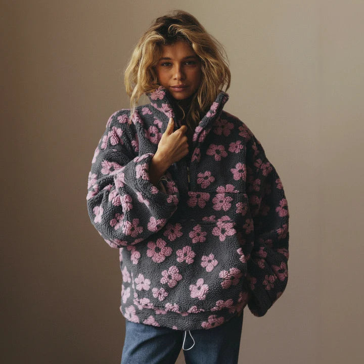 CAMILA™ | Plush Floral Fleece
