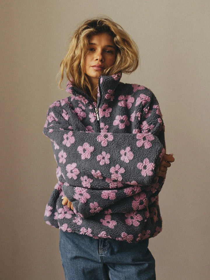 CAMILA™ | Plush Floral Fleece