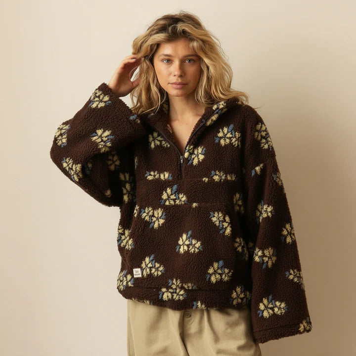 CAMILA™ | Plush Floral Fleece