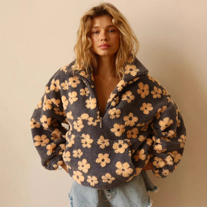 CAMILA™ | Plush Floral Fleece