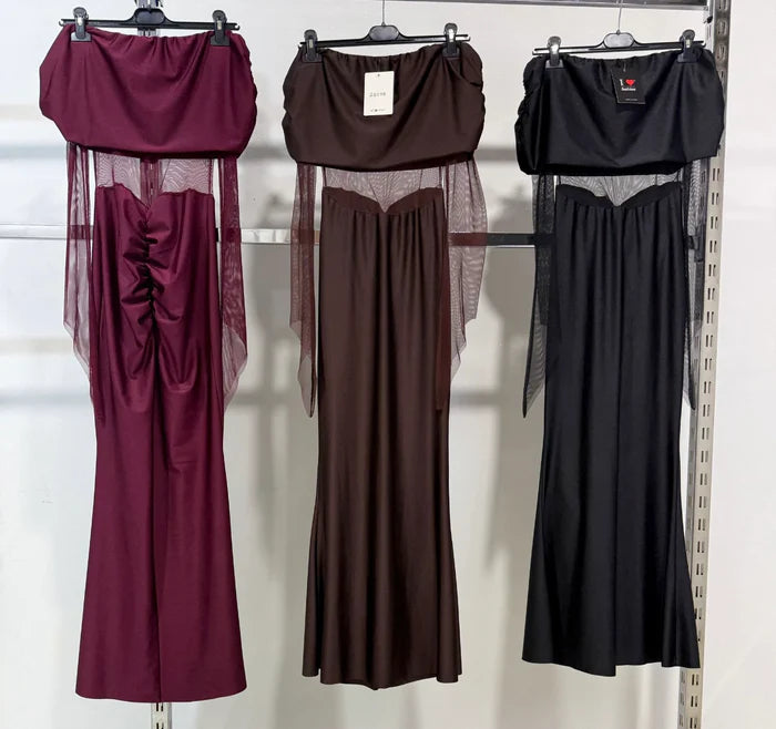 HARPER™ | Shoulder Mesh Gown