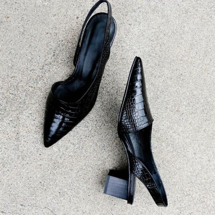 EMILY™ | Chic Pointed Slingbacks