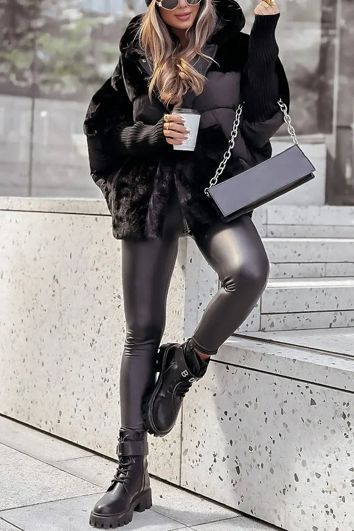 LENA™ | Plush Comfort Hooded Jacket