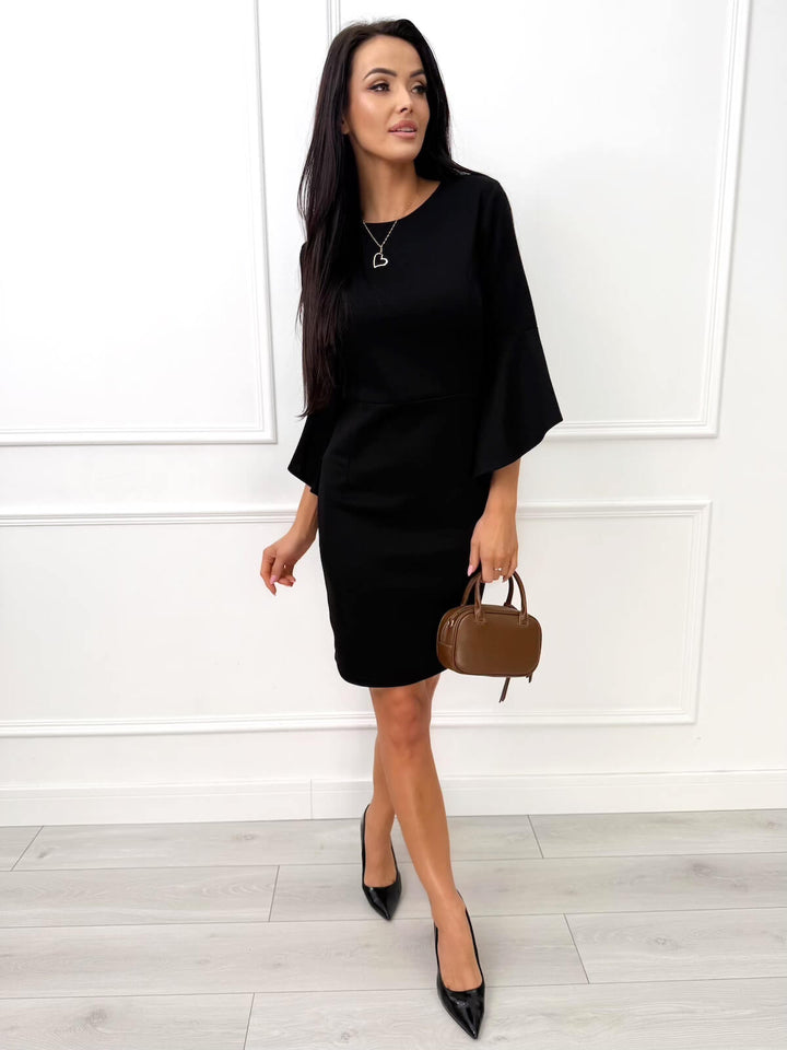QUENNELL™ | Modern Dress with Flared Sleeves