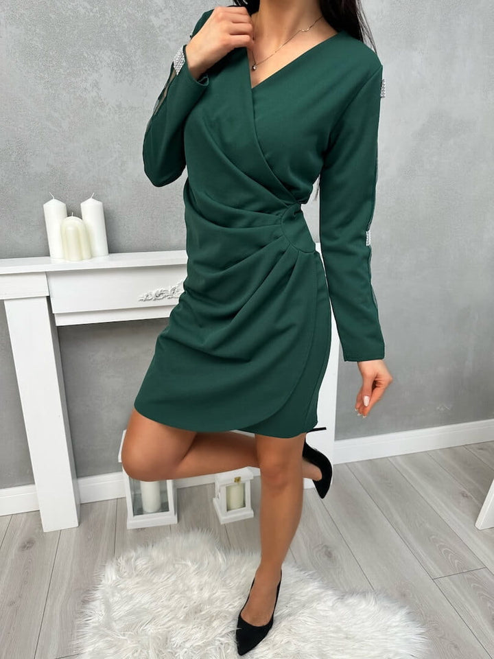 QUILLA™ | Elegant Wrap-Style Dress