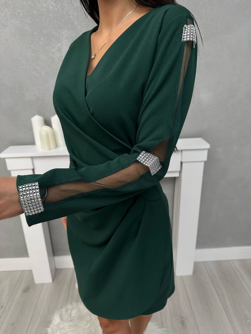 QUILLA™ | Elegant Wrap-Style Dress