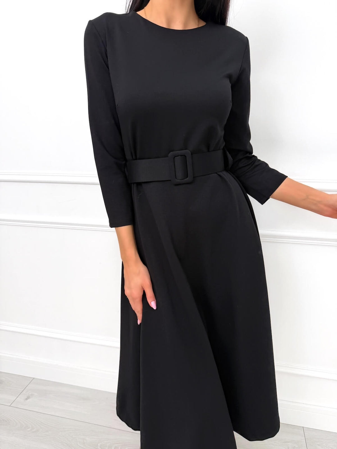 RHANNON™  |  Flared Dress with Belt