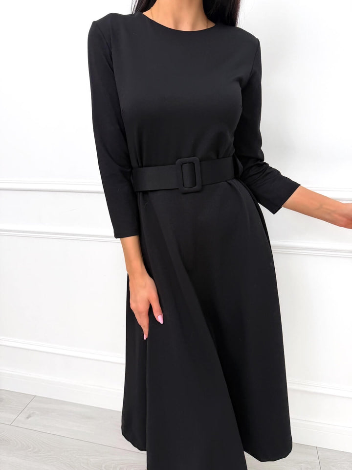 RHANNON™  |  Flared Dress with Belt