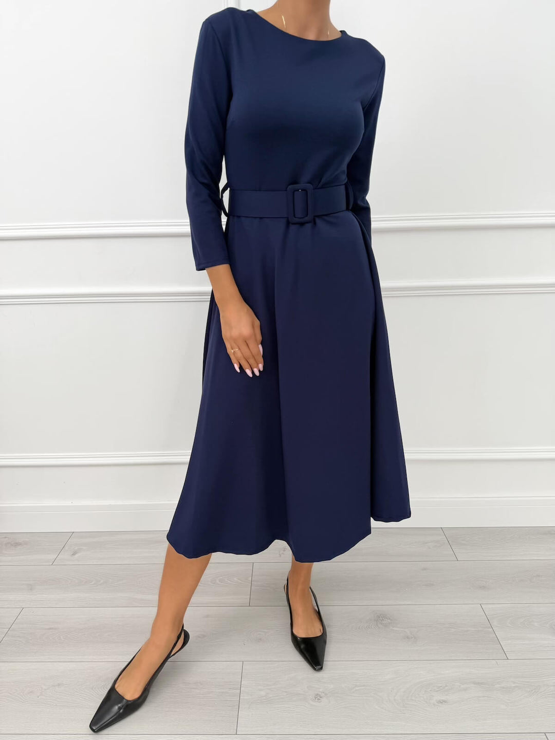 RHANNON™  |  Flared Dress with Belt