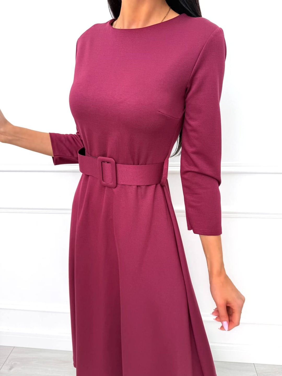 RHANNON™  |  Flared Dress with Belt