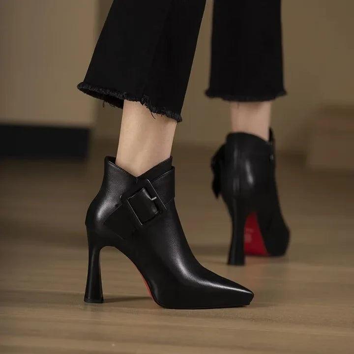 CELINE™ | Buckle Ankle Boots