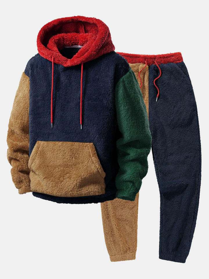 TEDDY™ |  Color Block Hoodie &amp; Jogger