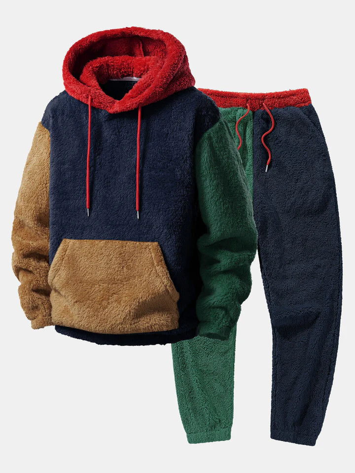 TEDDY™ |  Color Block Hoodie &amp; Jogger