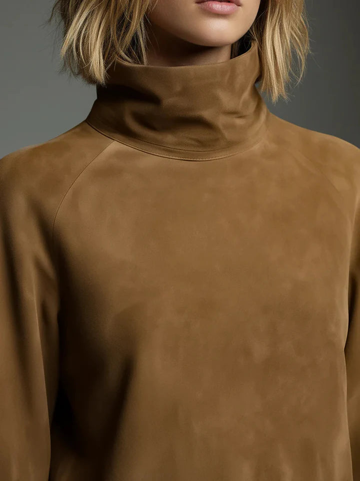 LIVIA™ | Soft Suede Dress