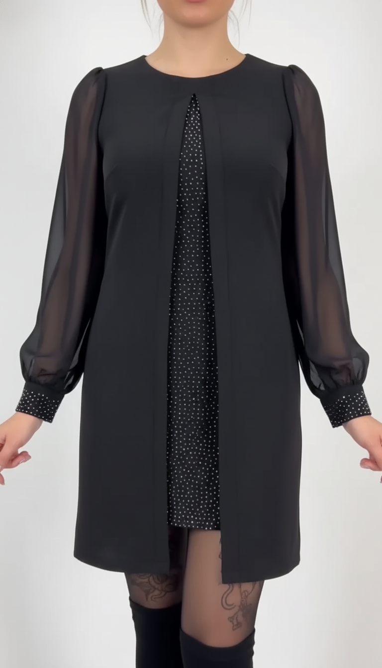 ISABELLLA™ | Sheer Glow Dress