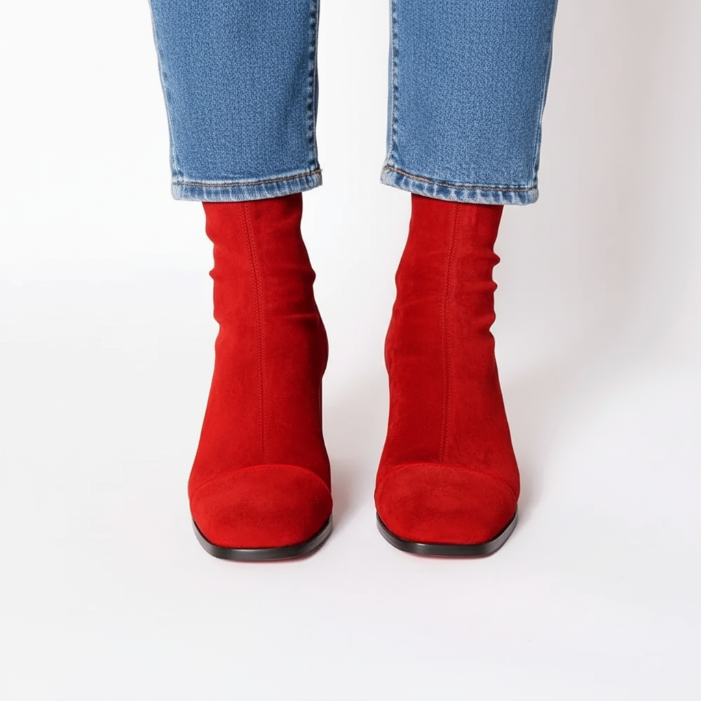 AURA™ | Suede Block Boot