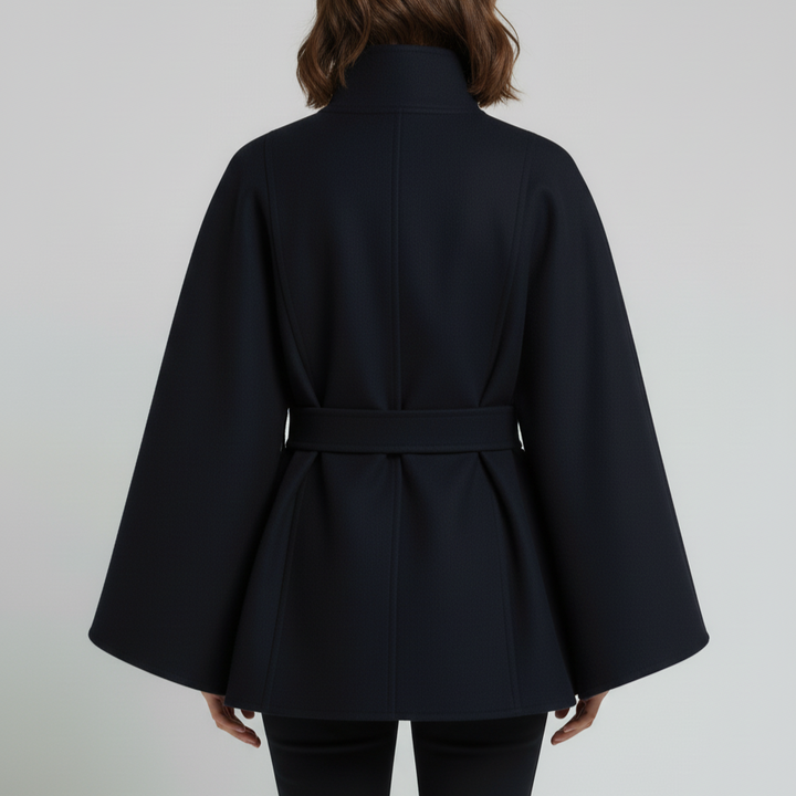 SAGE™ | Belted Cape Coat