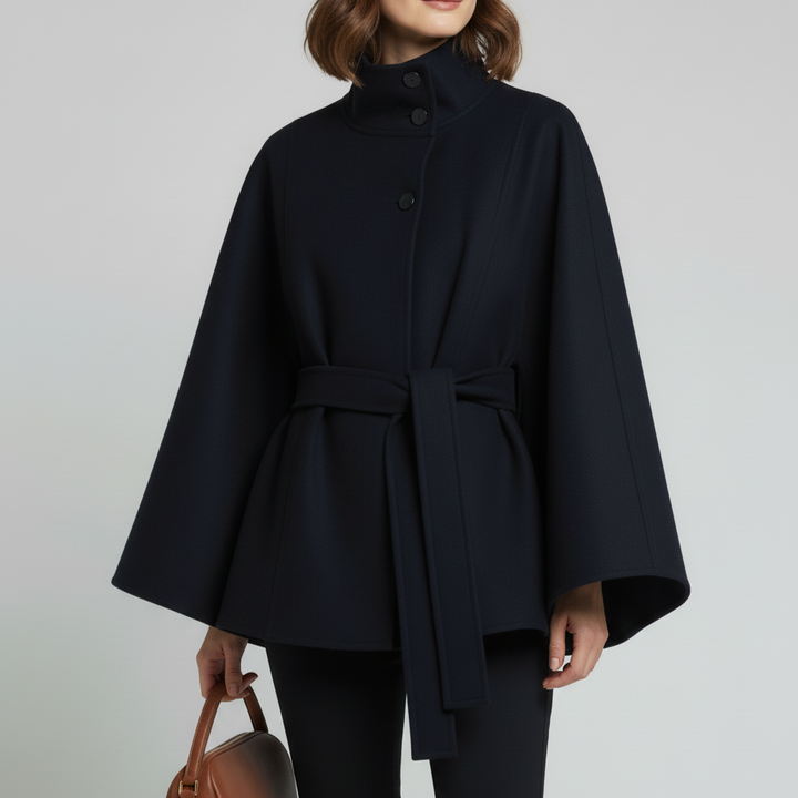 SAGE™ | Belted Cape Coat