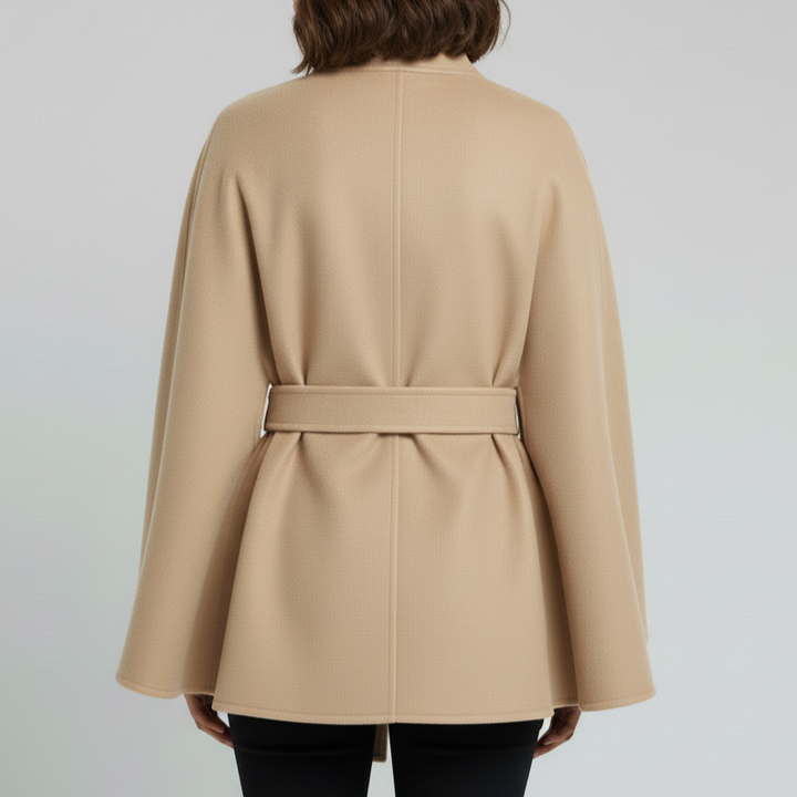 SAGE™ | Belted Cape Coat