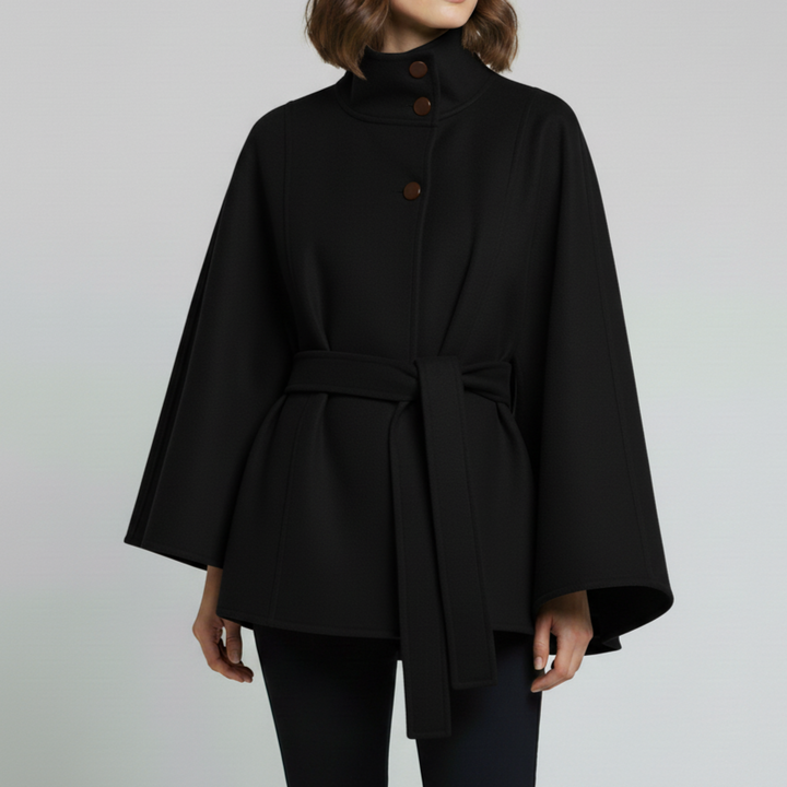 SAGE™ | Belted Cape Coat