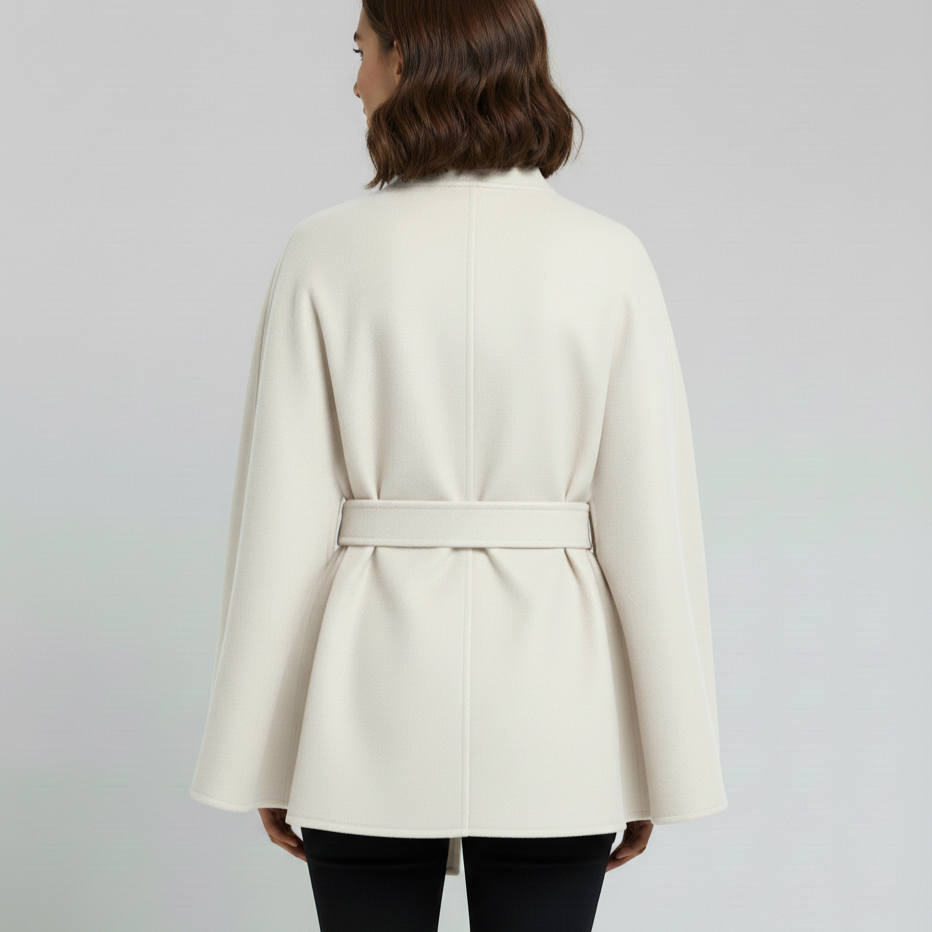 SAGE™ | Belted Cape Coat