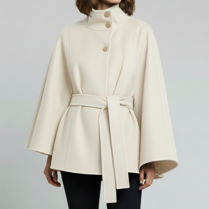 SAGE™ | Belted Cape Coat