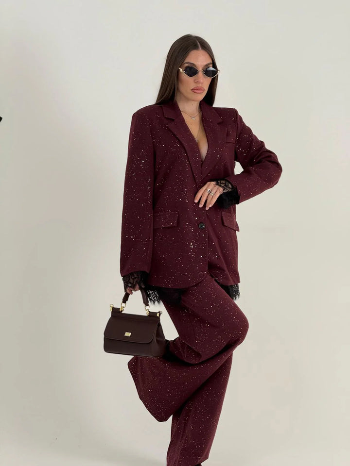 EMY™ | Glitter Power Suit