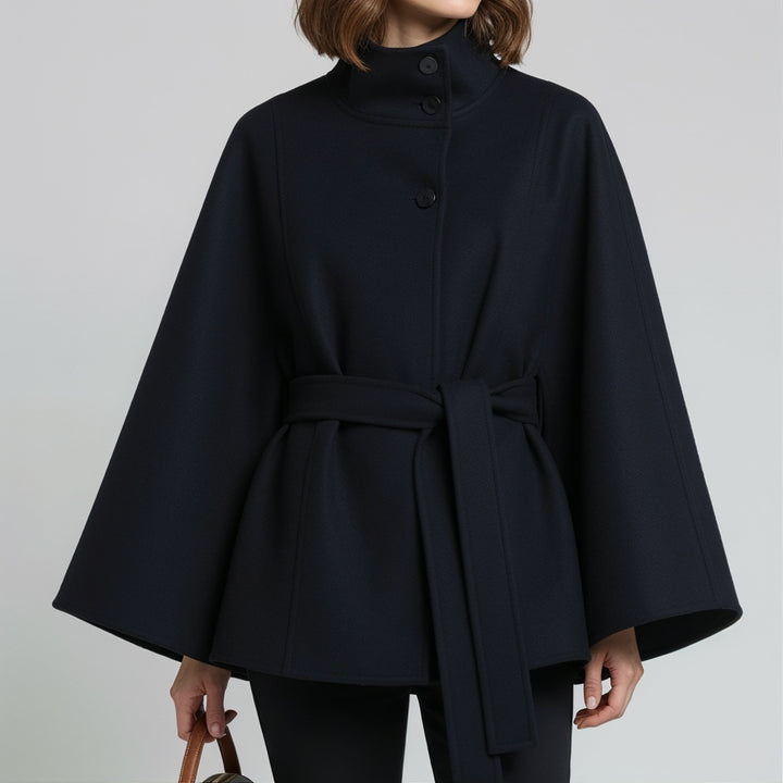 SAGE™ | Belted Cape Coat
